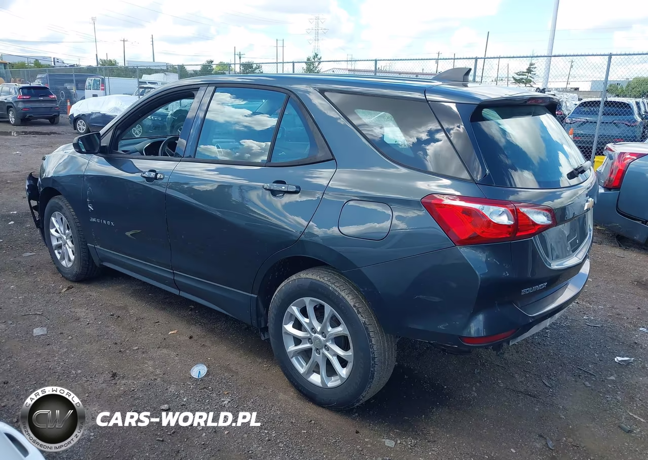 2018 Chevrolet Equinox Ls VIN:3GNAXHEV8JS635195 - 3