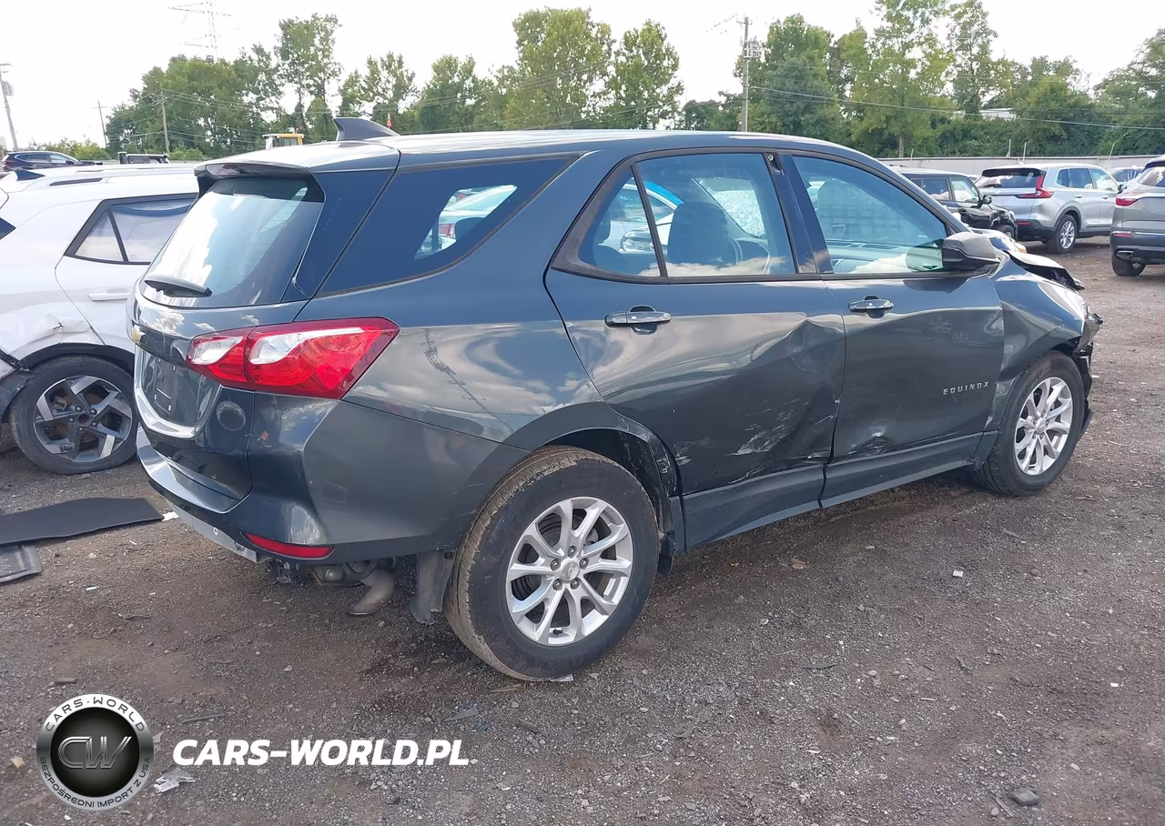 2018 Chevrolet Equinox Ls VIN:3GNAXHEV8JS635195 - 4