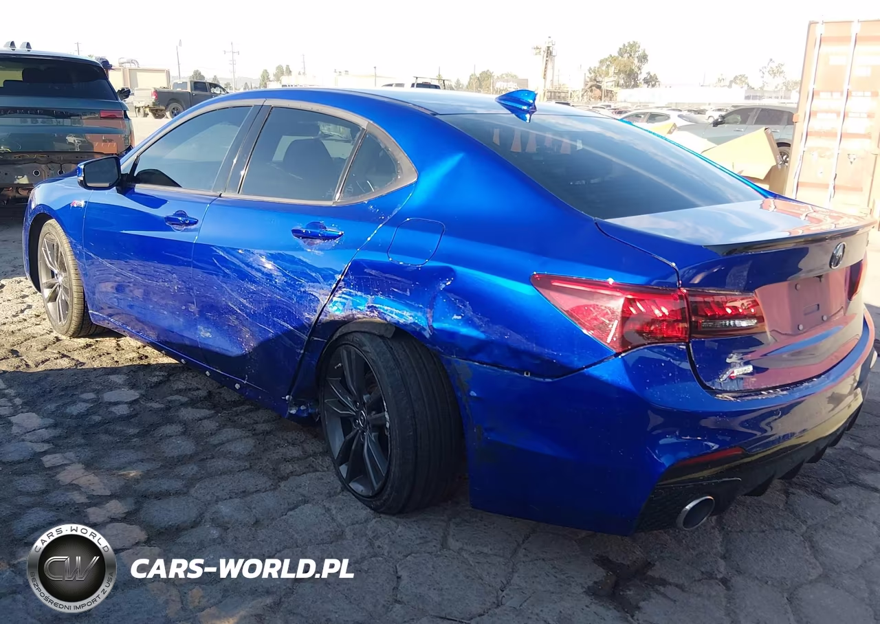 2020 Acura Tlx A-Spec-A-Spec W-Red Leather VIN:19UUB1F69LA011401 - 3