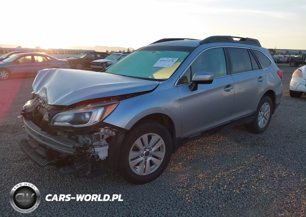 2017 Subaru Outback 2.5I Premium VIN:4S4BSACC5H3404402 - 2
