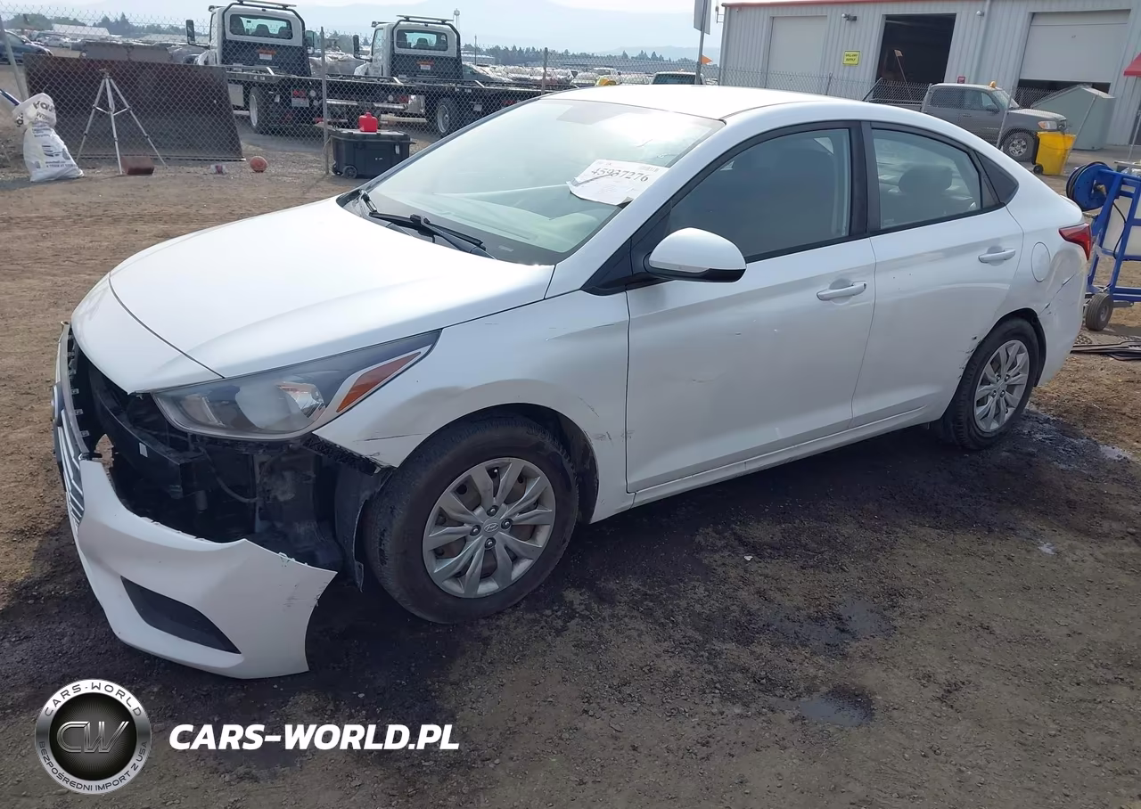 2019 Hyundai Accent Se VIN:3KPC24A39KE042409 - 2