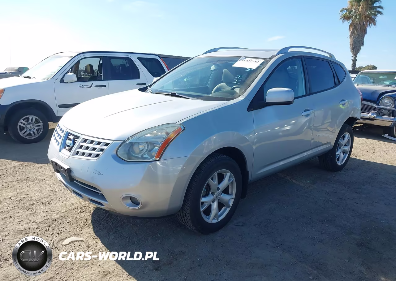 2008 Nissan Rogue Sl VIN:JN8AS58T18W002279 - 2