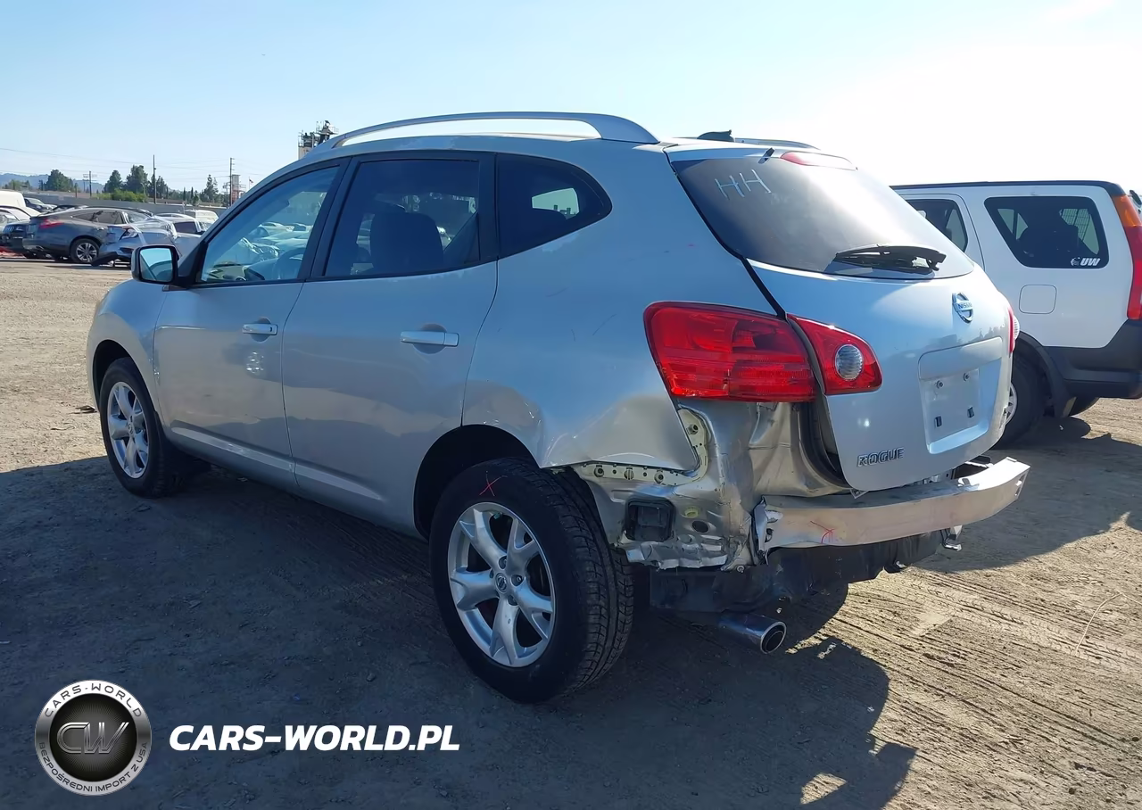 2008 Nissan Rogue Sl VIN:JN8AS58T18W002279 - 3