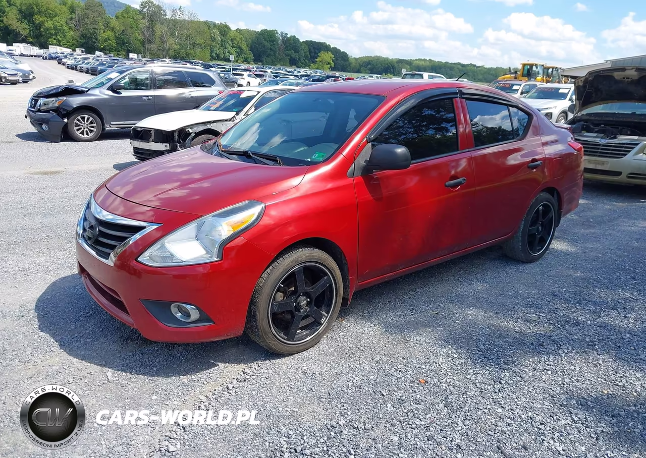 2015 Nissan Versa 1.6 S+ VIN:3N1CN7AP7FL820299 - 2