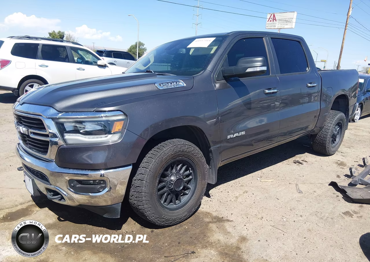 2019 Ram 1500 Big Horn-Lone Star 4X4 5'7 Box VIN:1C6SRFFT2KN637875 - 2