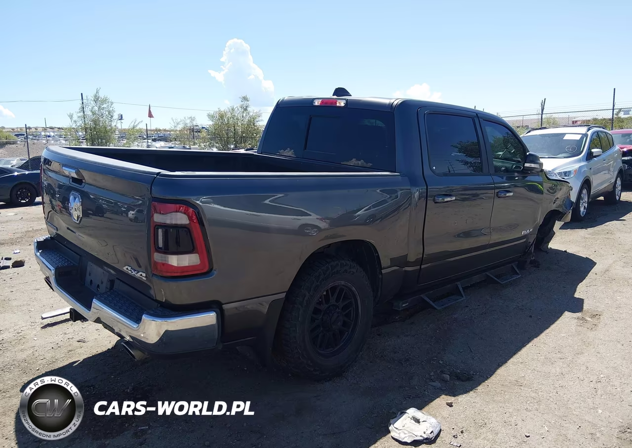 2019 Ram 1500 Big Horn-Lone Star 4X4 5'7 Box VIN:1C6SRFFT2KN637875 - 4