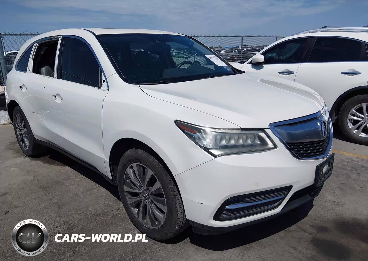 2015 Acura Mdx Technology Package VIN:5FRYD3H41FB012800 - 1