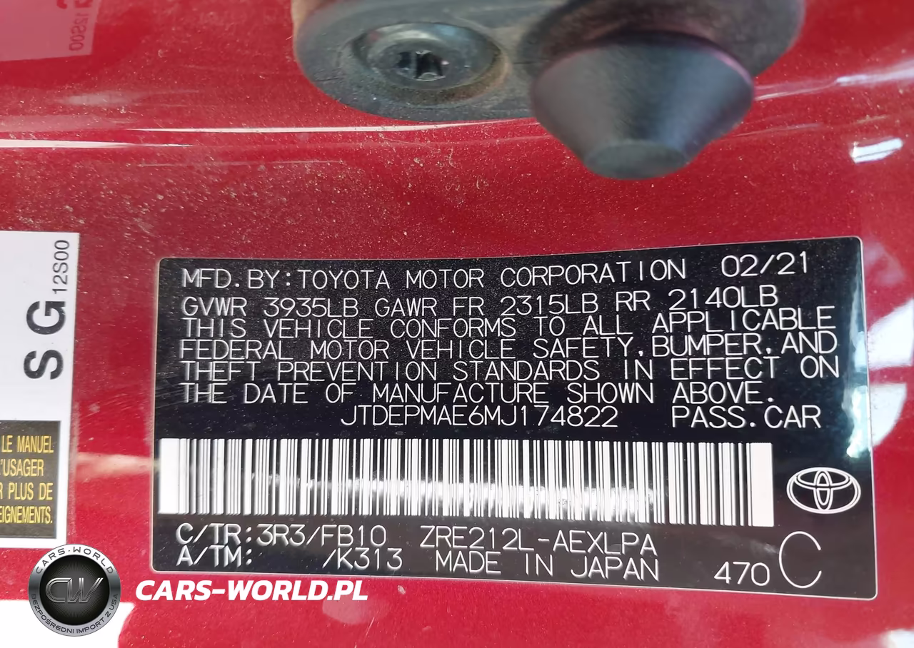 2021 Toyota Corolla Le VIN:JTDEPMAE6MJ174822 - 9