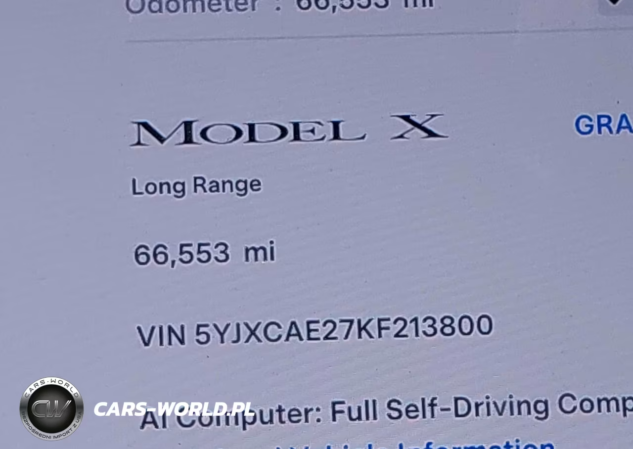2019 Tesla Model X 100D-75D-Long Range VIN:5YJXCAE27KF213800 - 16
