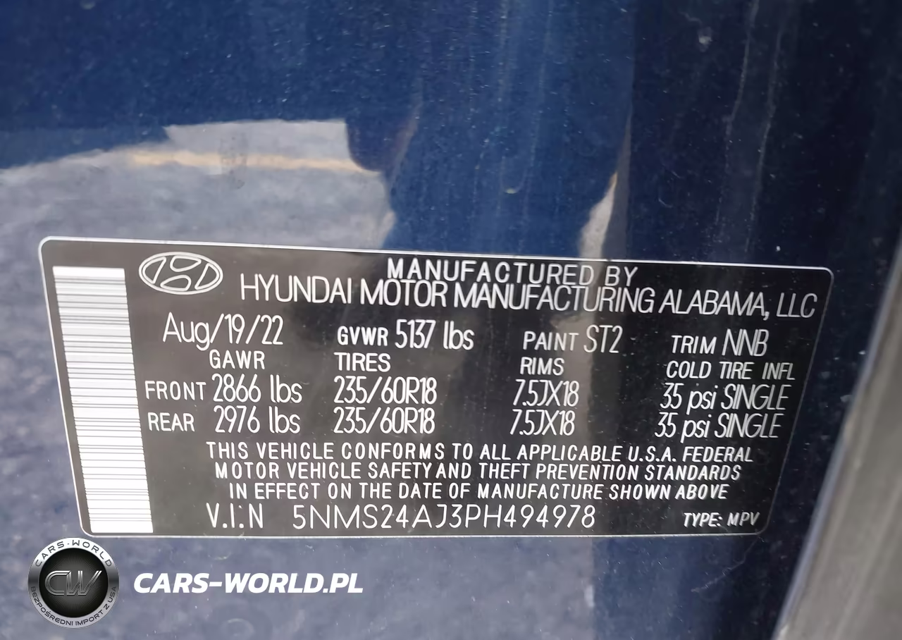 2023 Hyundai Santa Fe Sel VIN:5NMS24AJ3PH494978 - 9