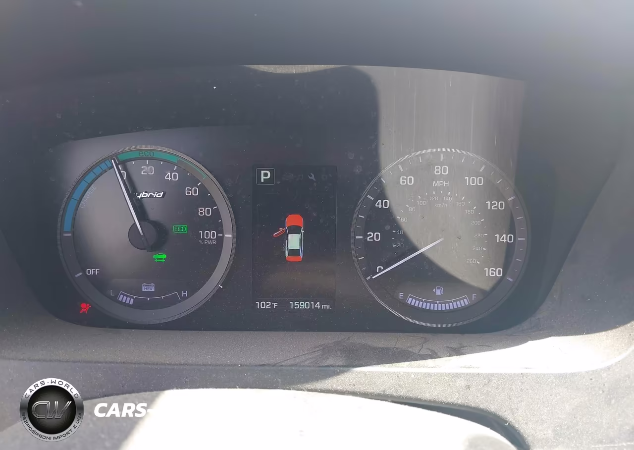 2016 Hyundai Sonata Hybrid Se VIN:KMHE24L18GA041956 - 7