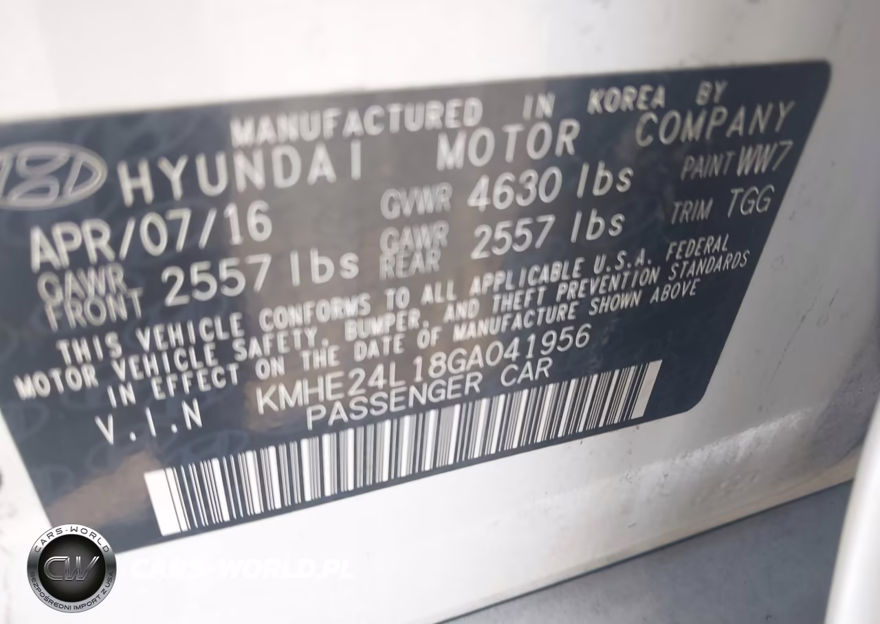 2016 Hyundai Sonata Hybrid Se VIN:KMHE24L18GA041956 - 9