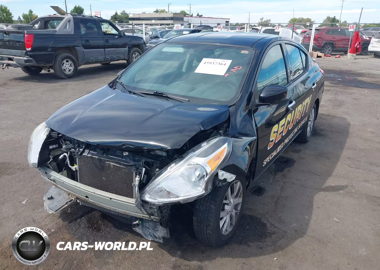 2019 Nissan Versa 1.6 Sv VIN:3N1CN7AP5KL876459 - 2