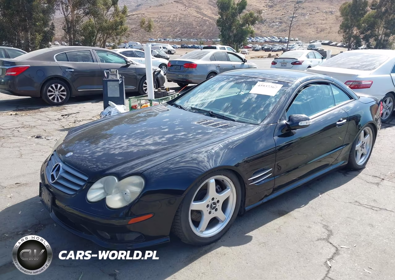 2003 Mercedes-Benz Sl 500 VIN:WDBSK75F73F026202 - 2