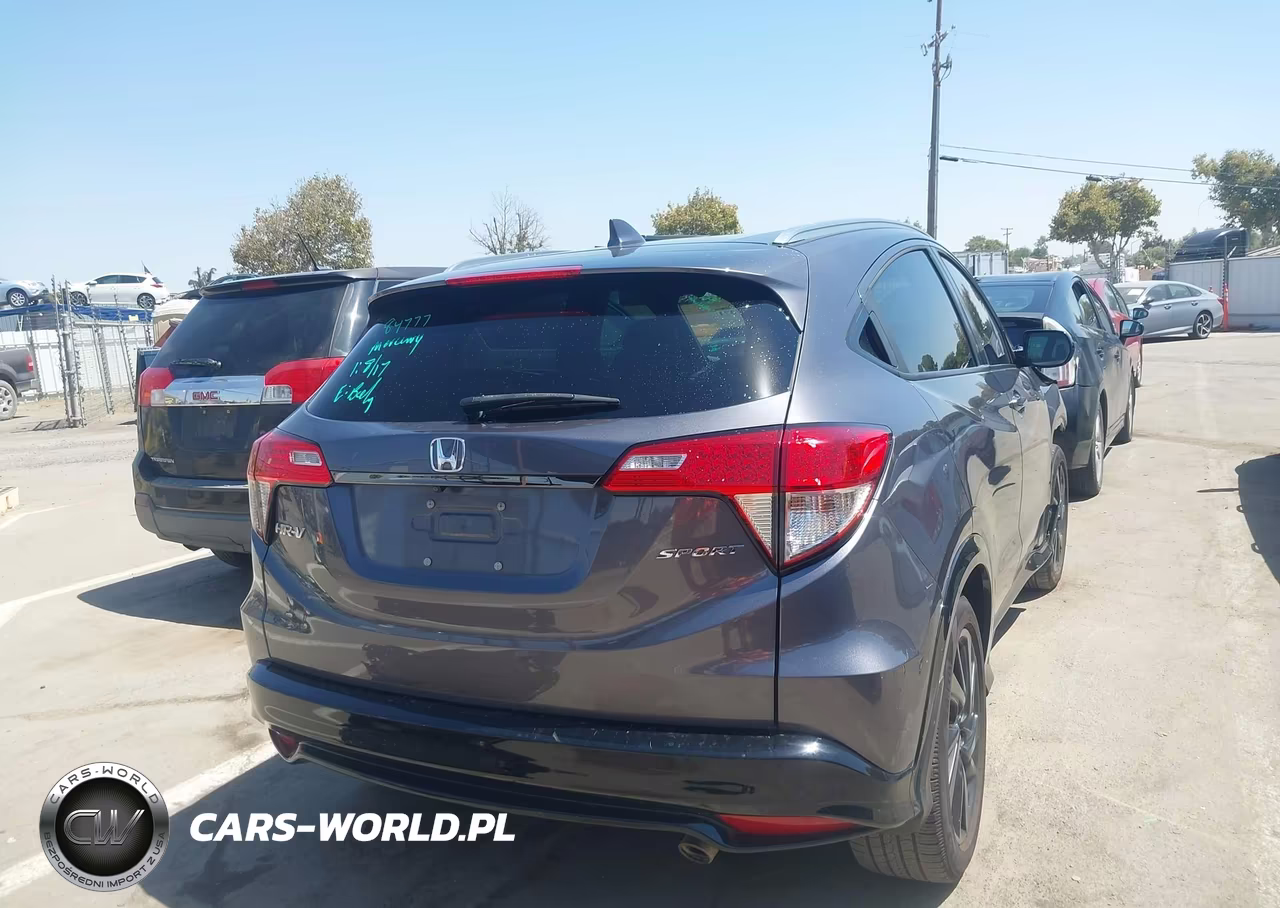 2022 Honda Hr-V 2Wd Sport VIN:3CZRU5H16NM724201 - 4