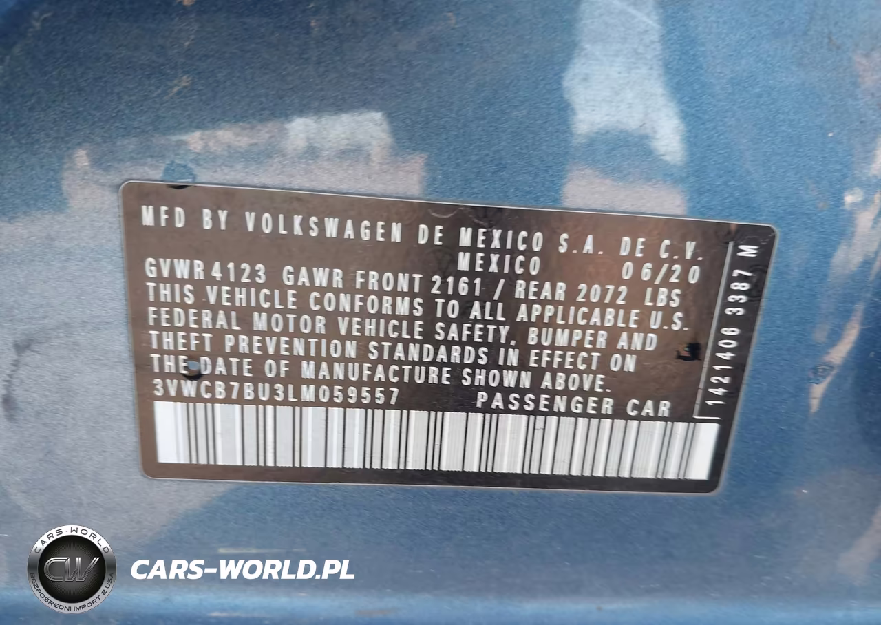 2020 Volkswagen Jetta 1.4T R-Line-1.4T S-1.4T Se VIN:3VWCB7BU3LM059557 - 9