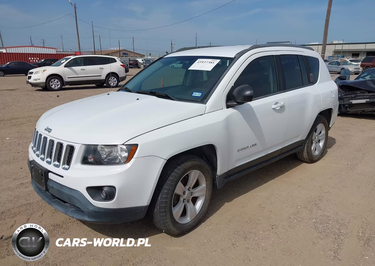 2014 Jeep Compass Sport VIN:1C4NJCBAXED602415 - 2