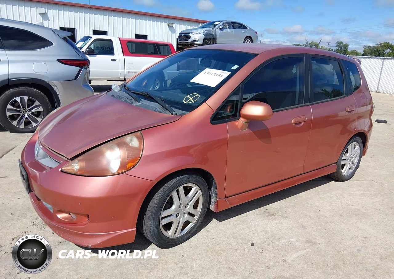 2007 Honda Fit Sport VIN:JHMGD38607S021084 - 2