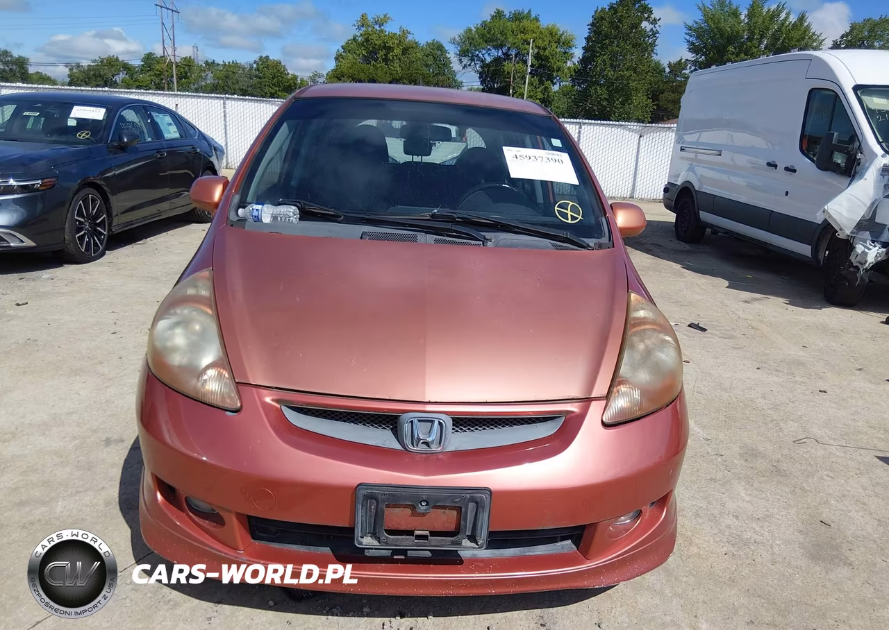 2007 Honda Fit Sport VIN:JHMGD38607S021084 - 6