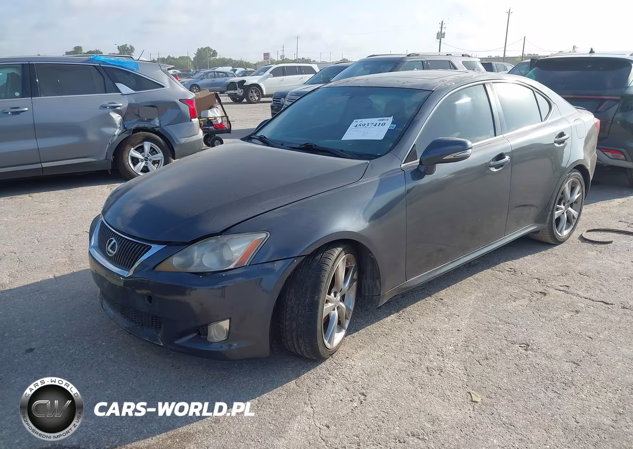 2009 Lexus Is 250 VIN:JTHBK262X92087655 - 2