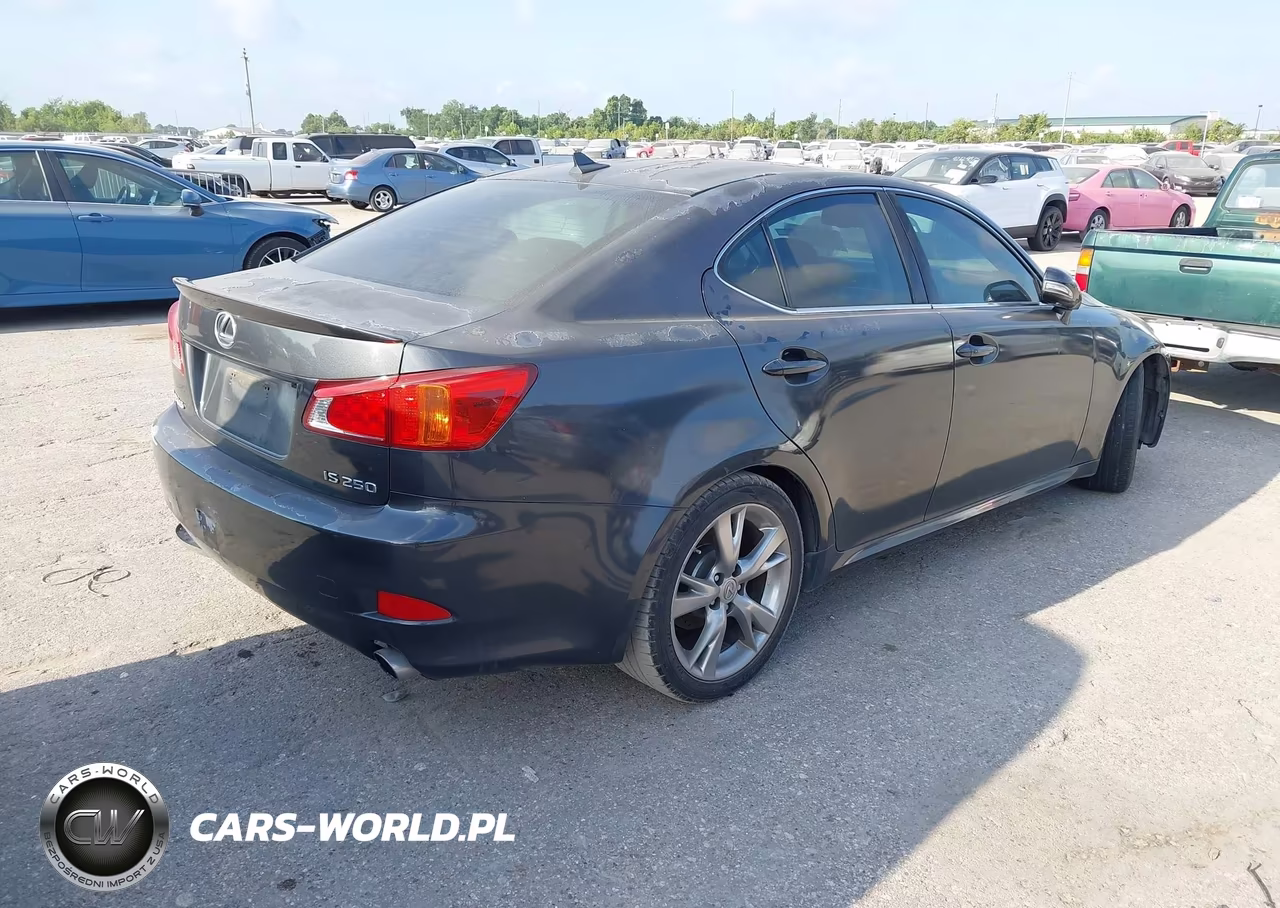 2009 Lexus Is 250 VIN:JTHBK262X92087655 - 4