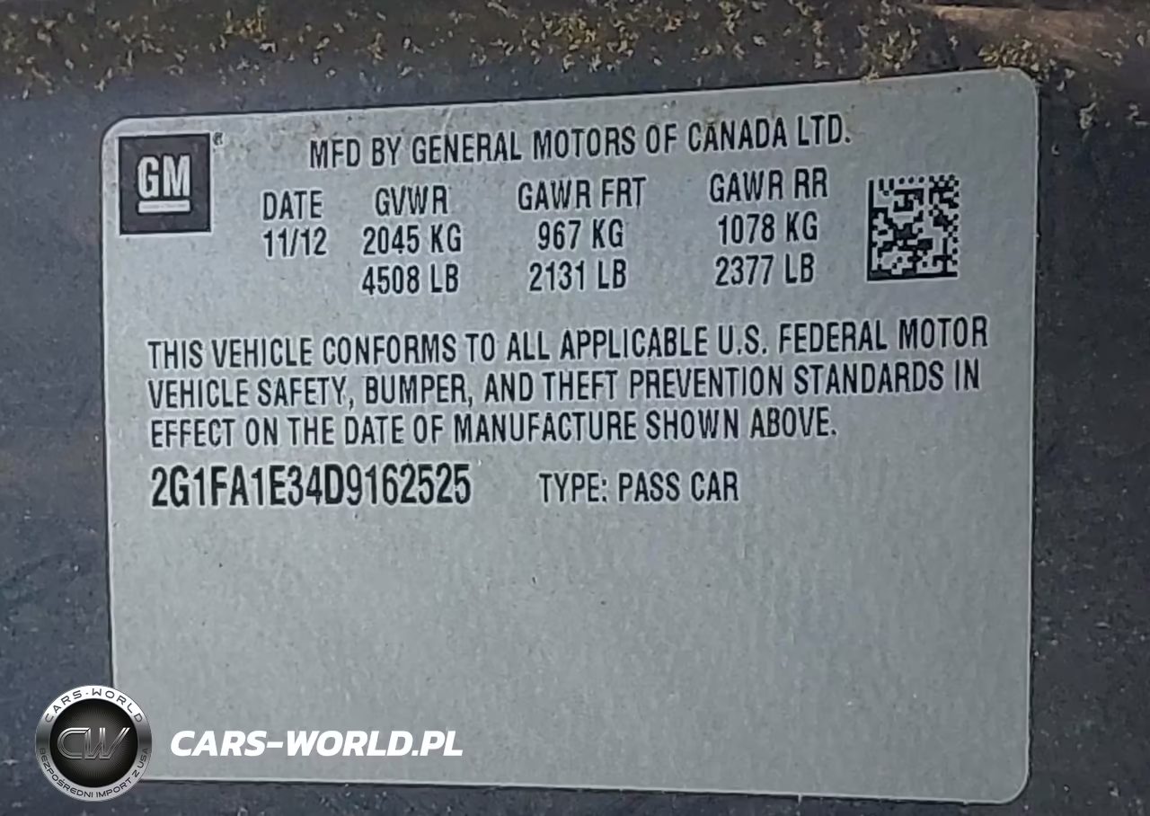 2013 Chevrolet Camaro 2Ls VIN:2G1FA1E34D9162525 - 9