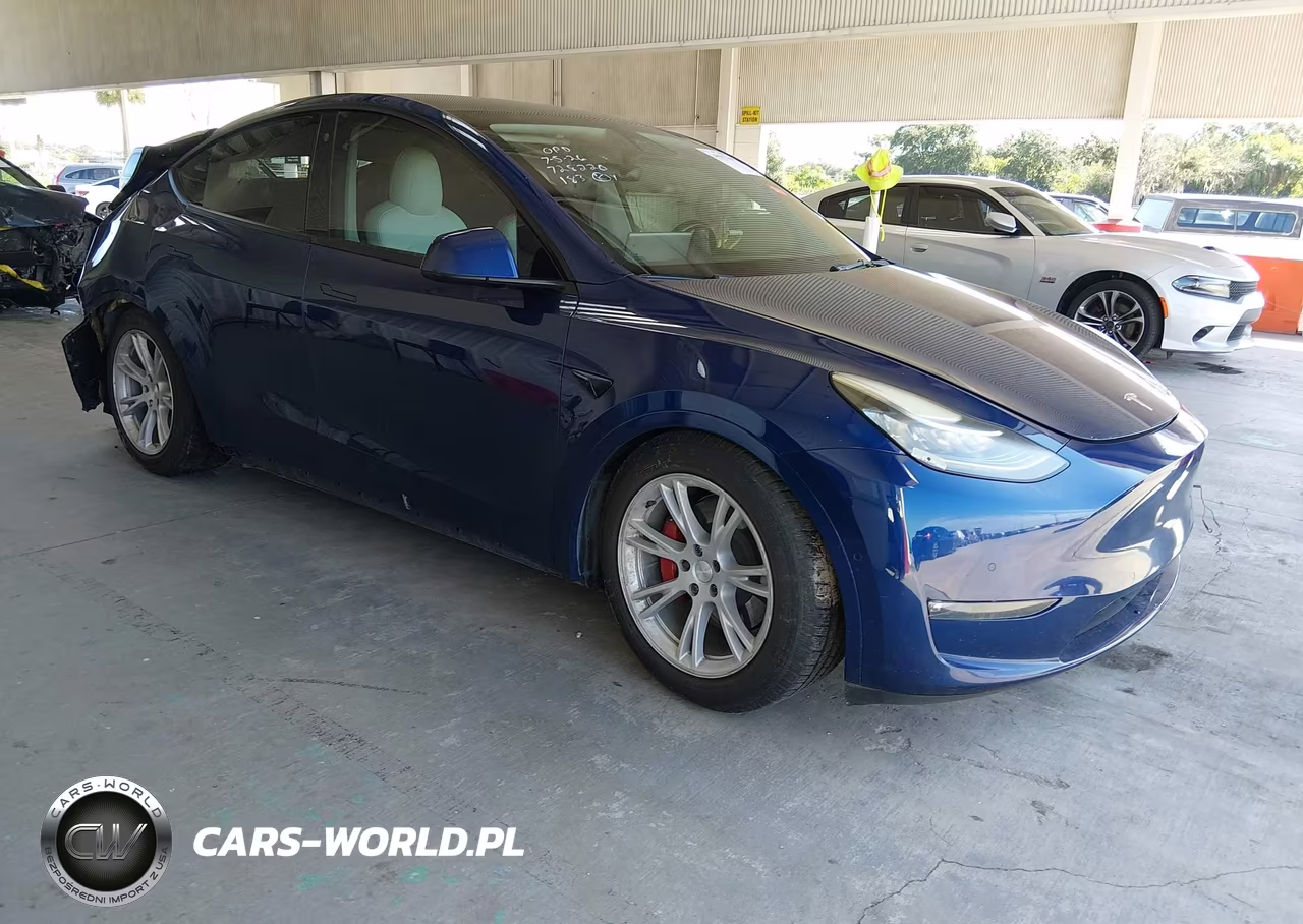 2021 Tesla Model Y Long Range Dual Motor All-Wheel Drive VIN:5YJYGDEE0MF197981 - 1