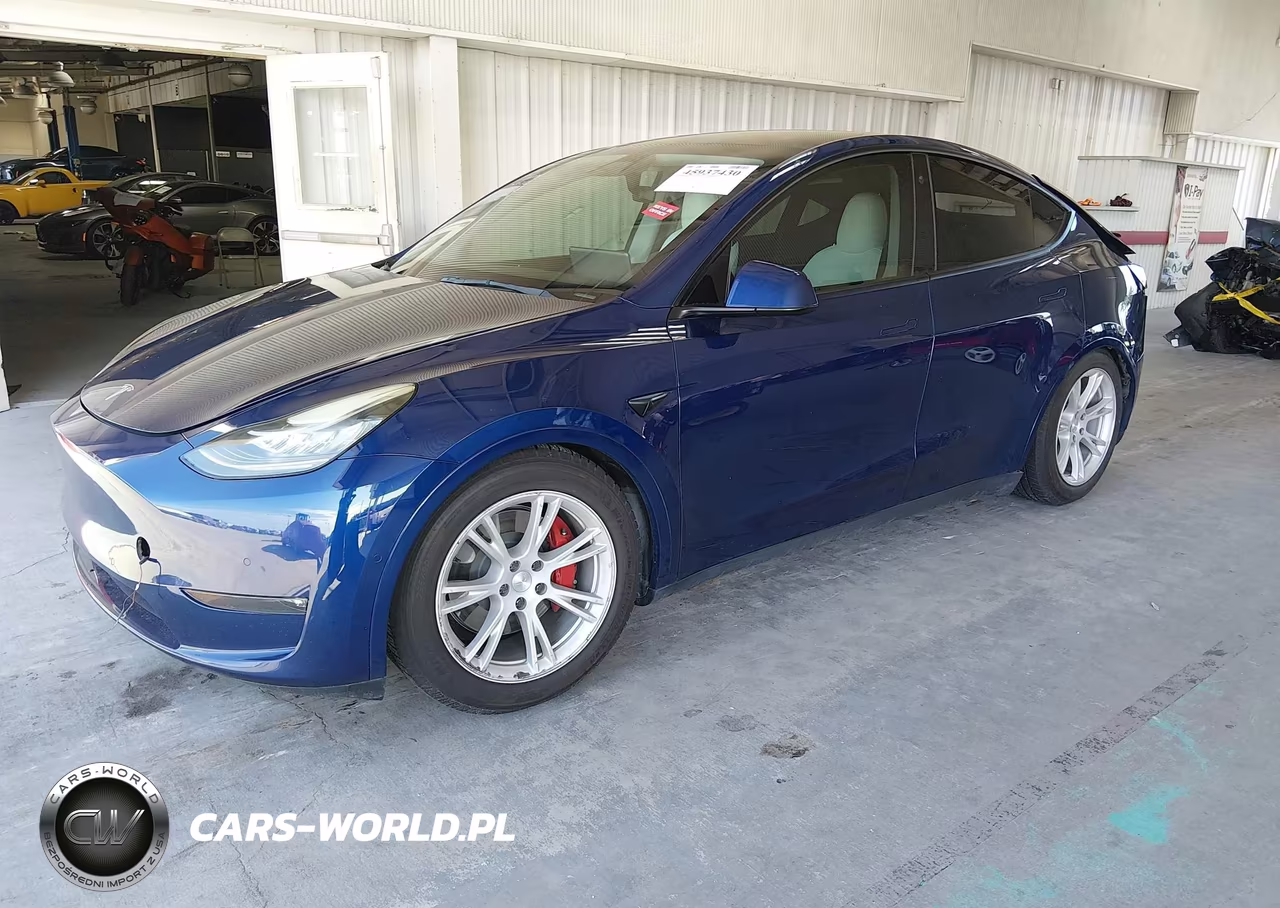 2021 Tesla Model Y Long Range Dual Motor All-Wheel Drive VIN:5YJYGDEE0MF197981 - 2