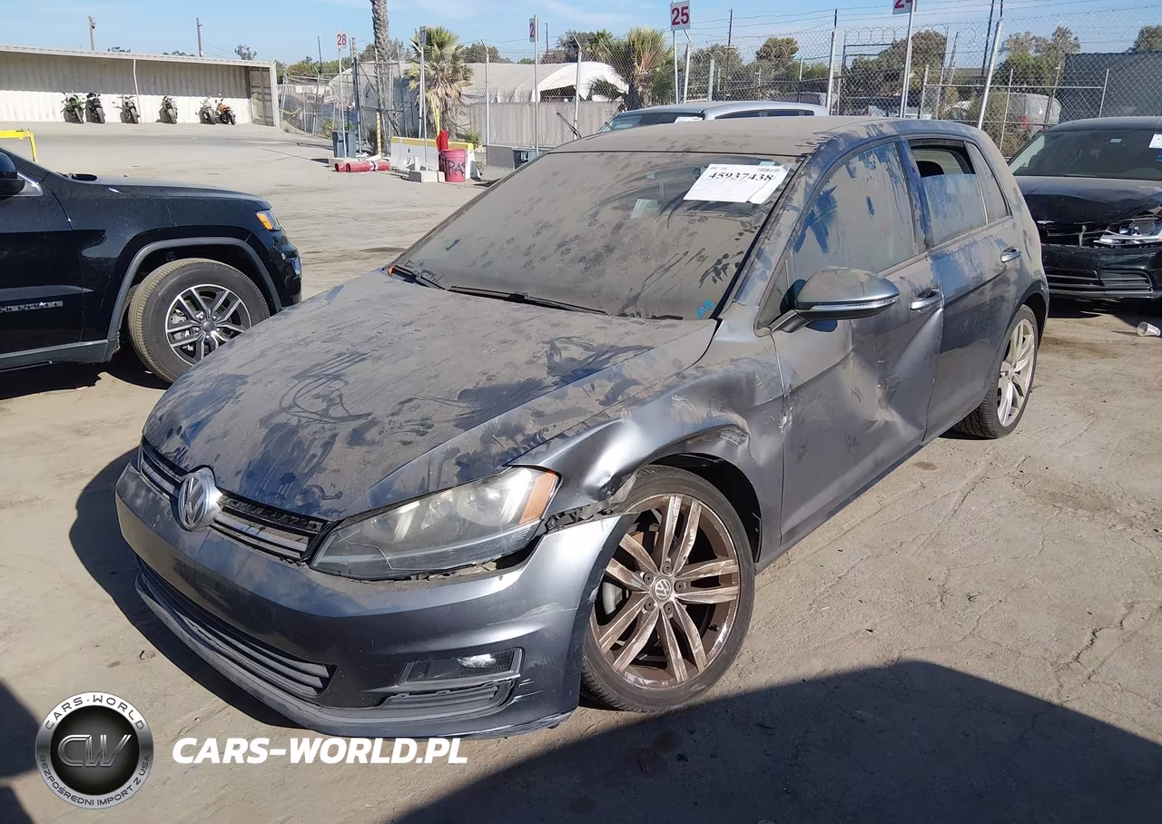 2015 Volkswagen Golf Tsi Sel 4-Door VIN:3VW217AU8FM083924 - 2