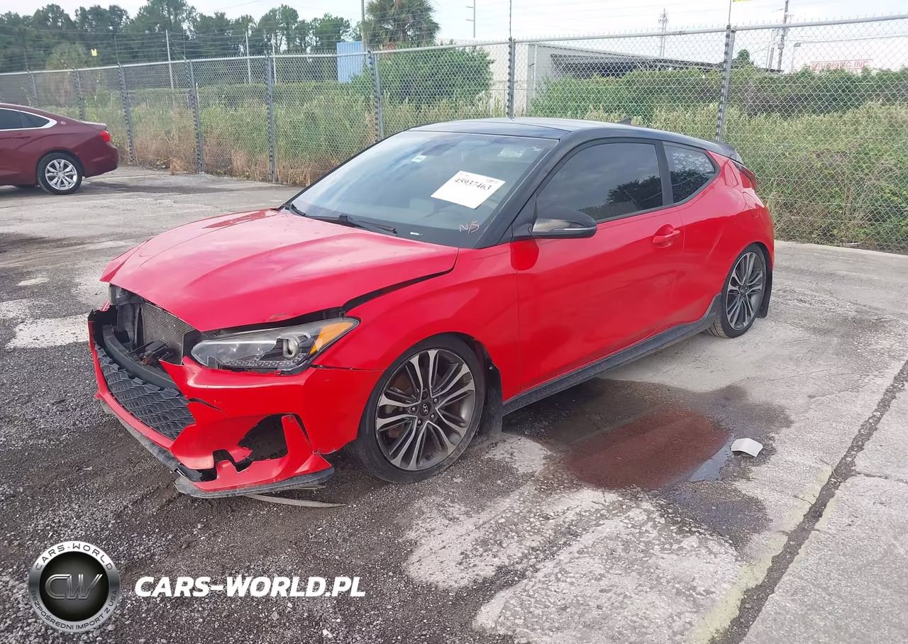 2019 Hyundai Veloster Turbo Ultimate VIN:KMHTH6AB2KU015714 - 2