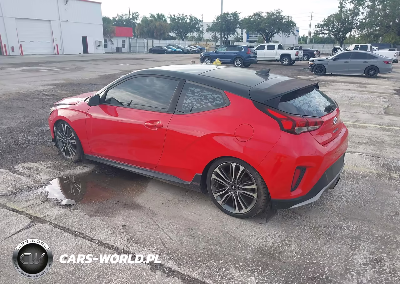 2019 Hyundai Veloster Turbo Ultimate VIN:KMHTH6AB2KU015714 - 3