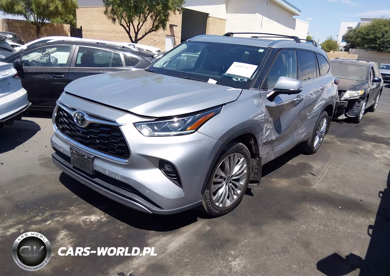 2024 Toyota Highlander Platinum VIN:5TDKDRBH6RS550379 - 2