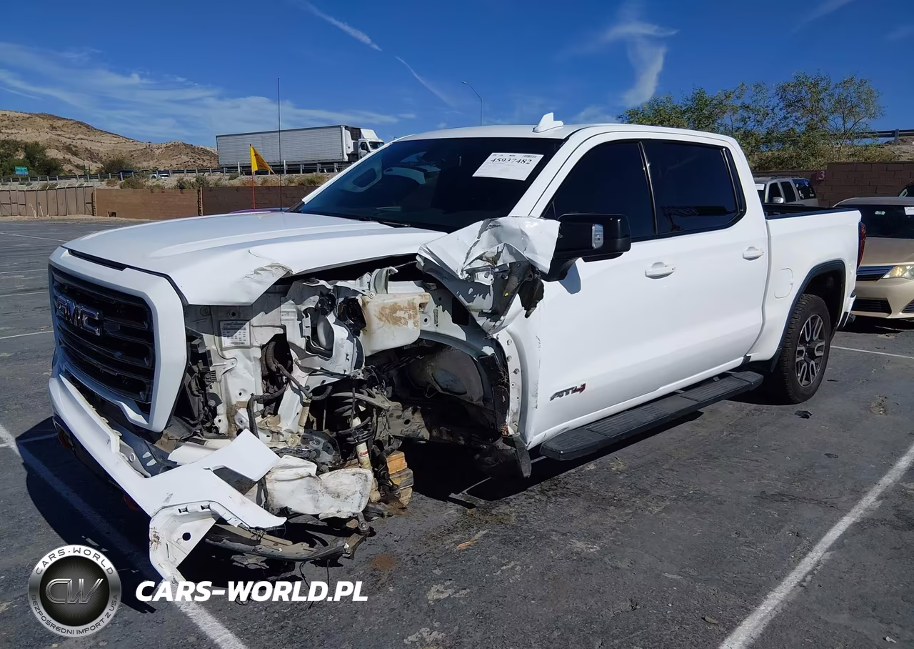 2020 GMC Sierra 1500 4Wd Short Box At4 VIN:3GTP9EEL5LG115410 - 2