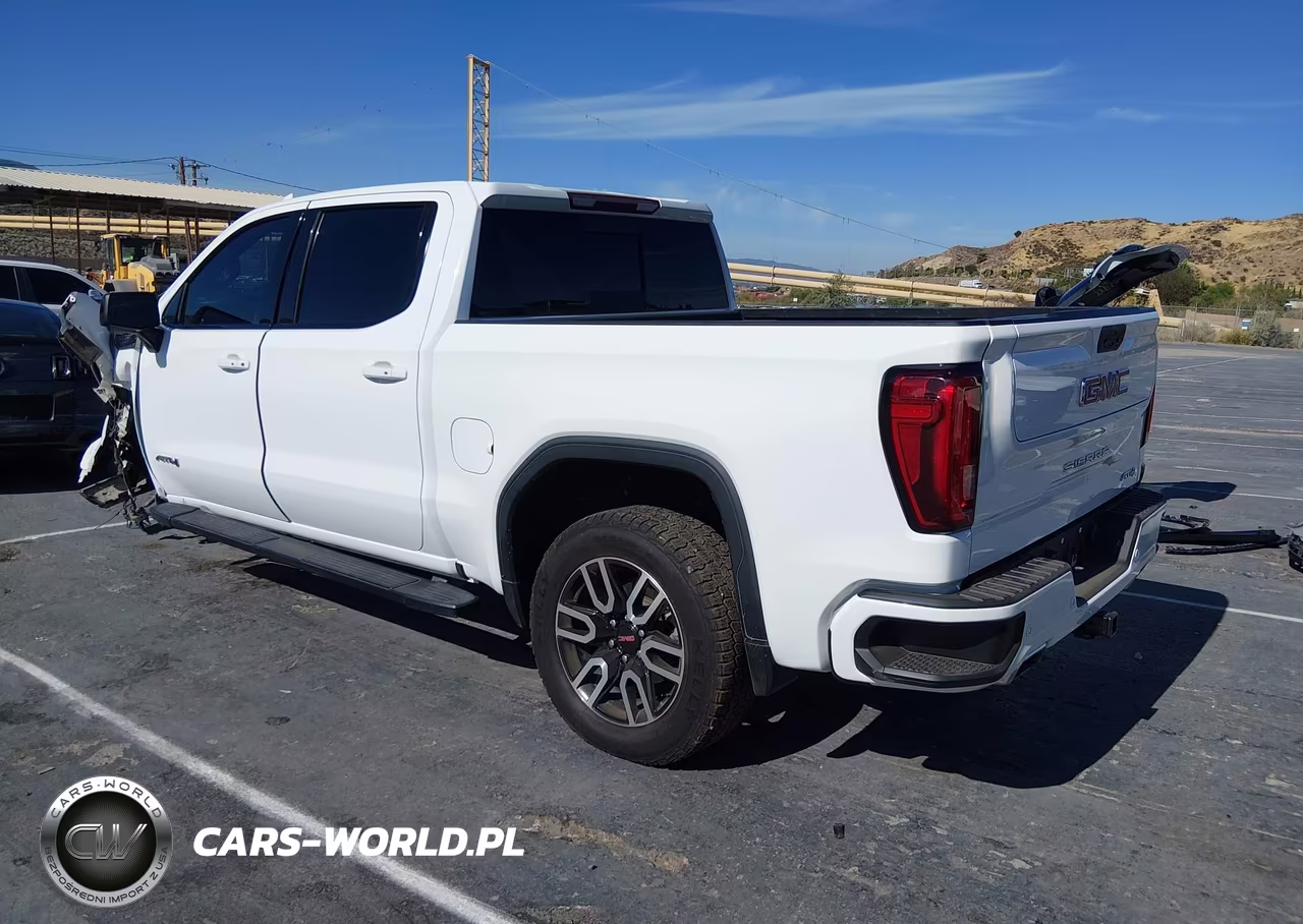 2020 GMC Sierra 1500 4Wd Short Box At4 VIN:3GTP9EEL5LG115410 - 3