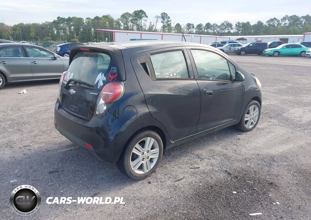2013 Chevrolet Spark 1Lt Auto VIN:KL8CD6S95DC563851 - 4
