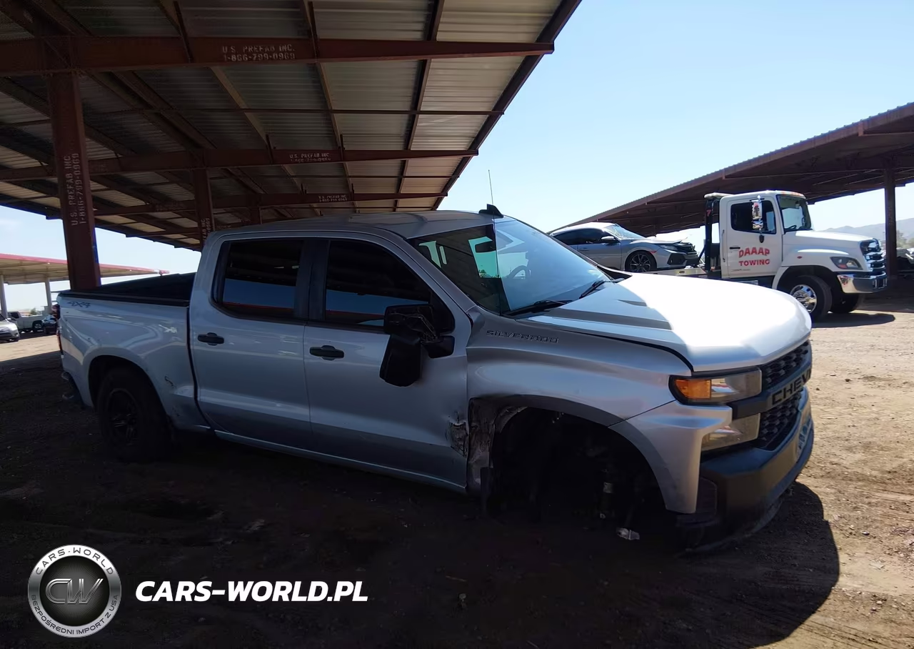 2021 Chevrolet Silverado 1500 4Wd Short Bed Wt VIN:1GCUYAEF6MZ312600 - 18