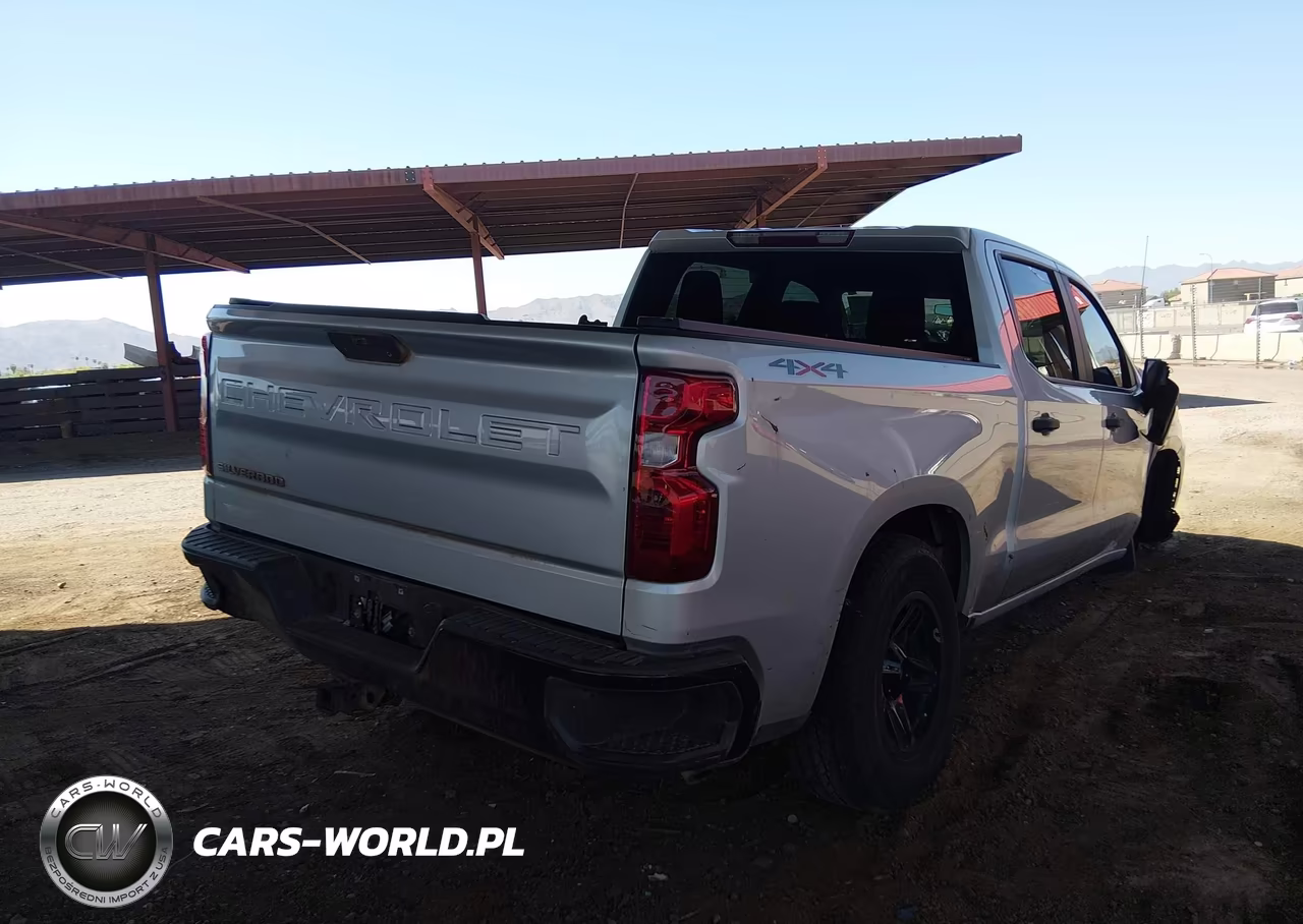 2021 Chevrolet Silverado 1500 4Wd Short Bed Wt VIN:1GCUYAEF6MZ312600 - 4