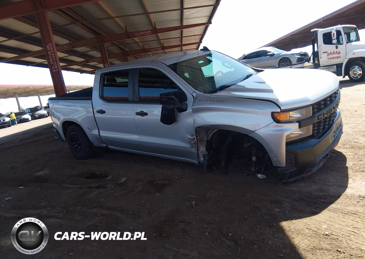 2021 Chevrolet Silverado 1500 4Wd Short Bed Wt VIN:1GCUYAEF6MZ312600 - 6