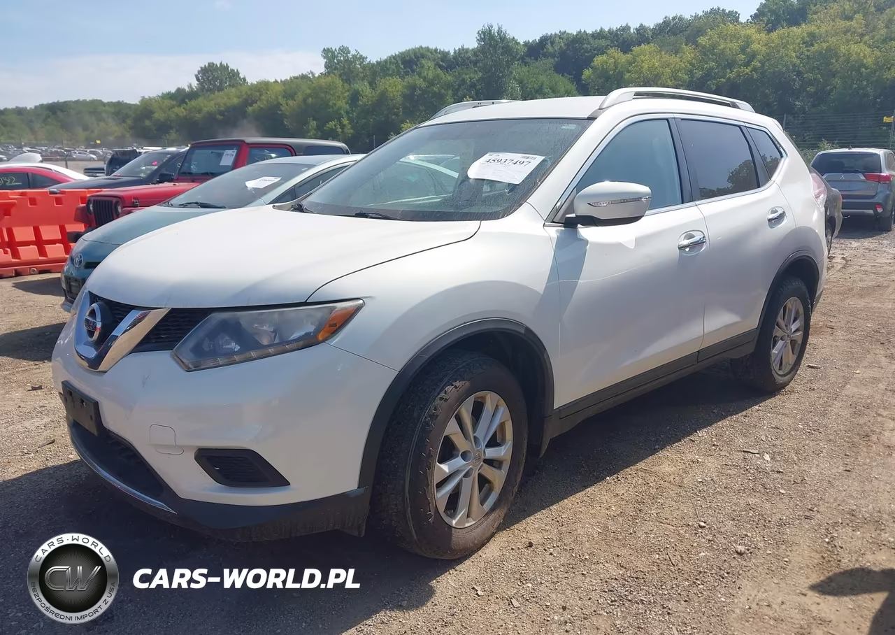 2014 Nissan Rogue Sv VIN:5N1AT2MV9EC757364 - 2