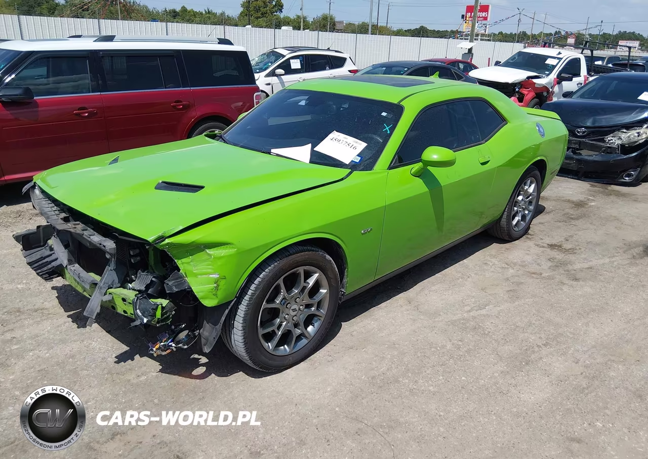 2017 Dodge Challenger Gt VIN:2C3CDZGG3HH555772 - 2