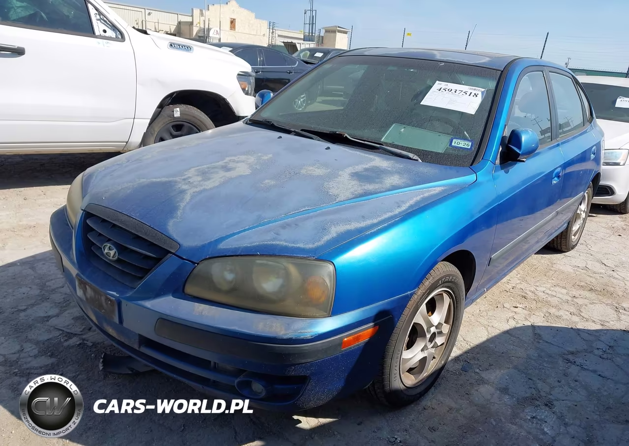 2004 Hyundai Elantra Gt VIN:KMHDN56D04U123978 - 2