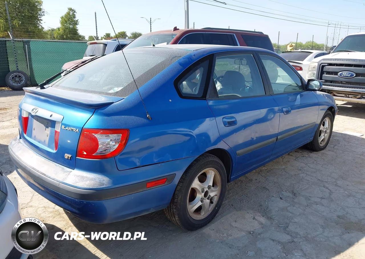 2004 Hyundai Elantra Gt VIN:KMHDN56D04U123978 - 4
