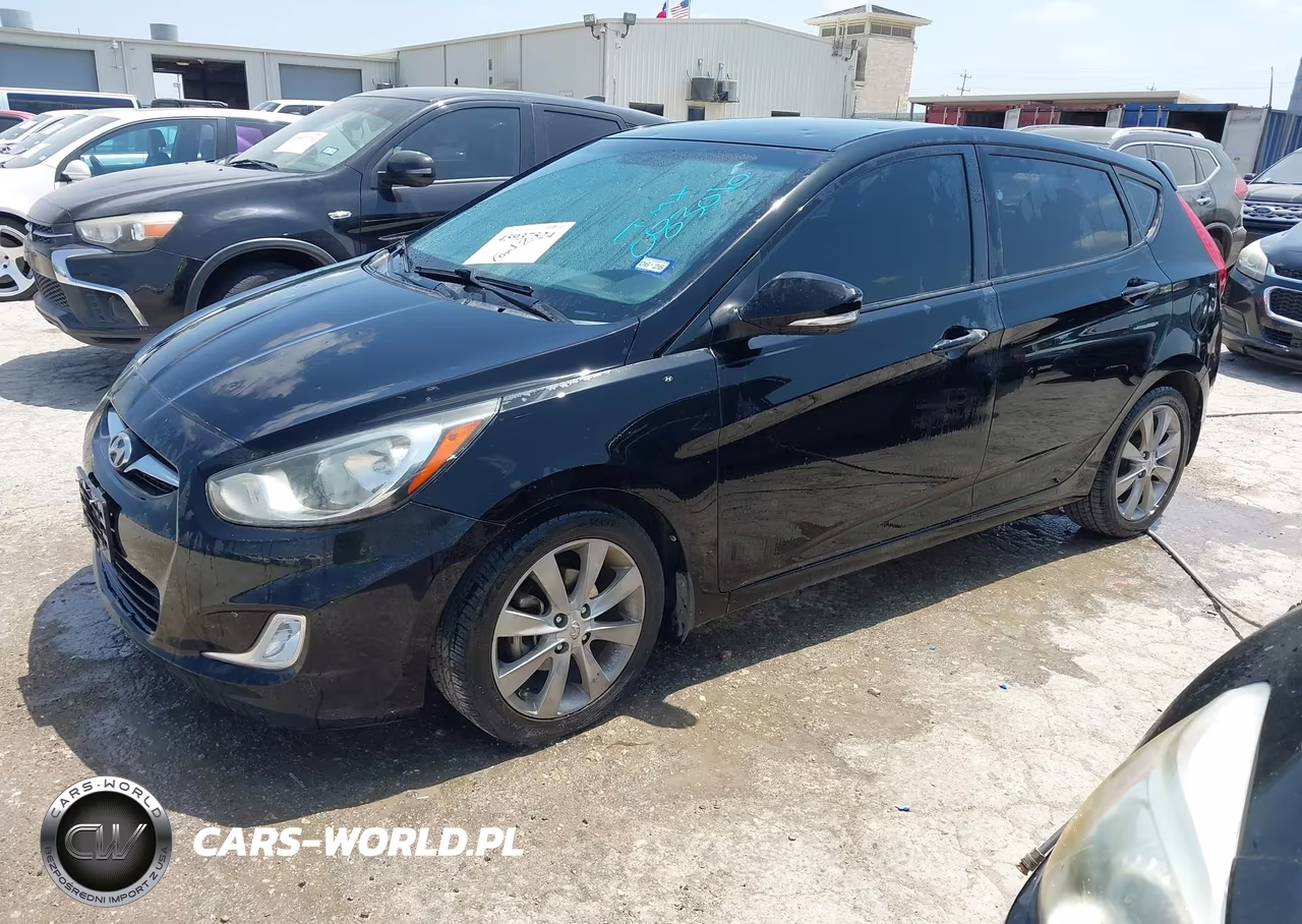 2013 Hyundai Accent Se VIN:KMHCU5AE5DU083010 - 2