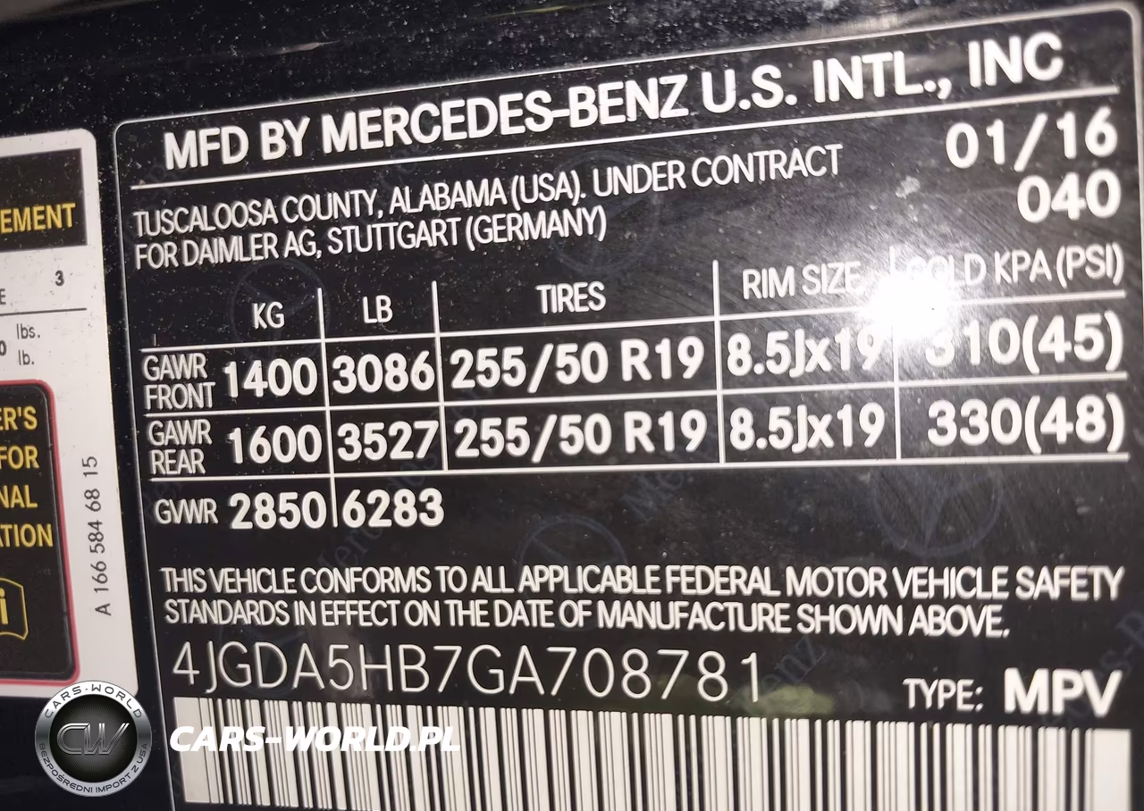 2016 Mercedes-Benz Gle 350 4Matic VIN:4JGDA5HB7GA708781 - 9