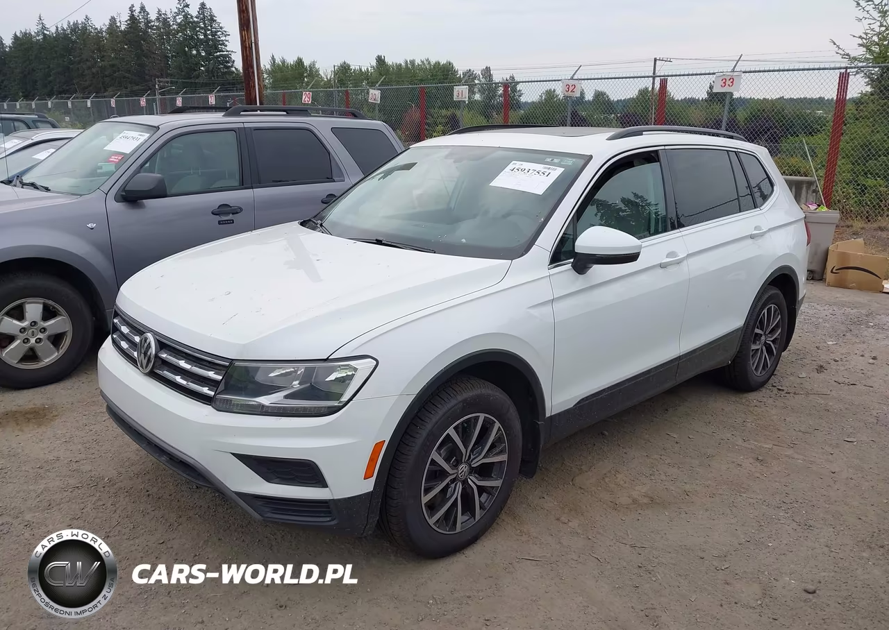 2019 Volkswagen Tiguan 2.0T Se-2.0T Sel-2.0T Sel R-Line-2.0T Sel R-Line Black VIN:3VV2B7AX4KM038968 - 2
