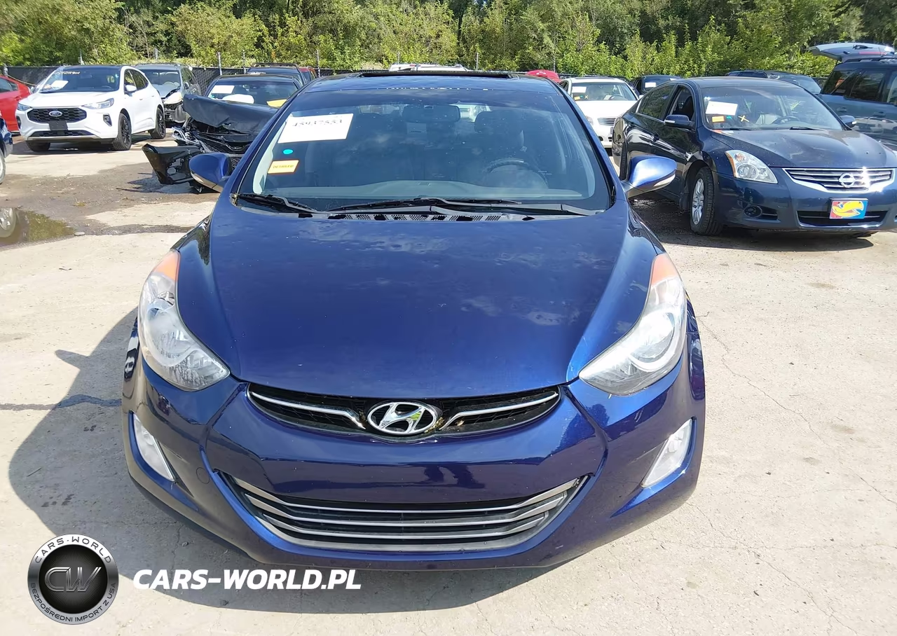 2012 Hyundai Elantra Limited VIN:5NPDH4AE3CH149585 - 12