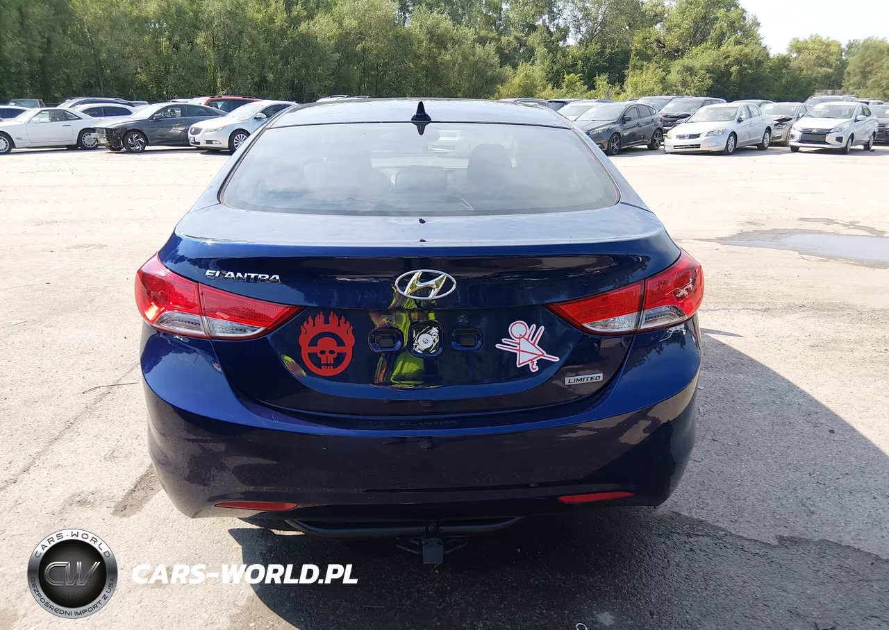2012 Hyundai Elantra Limited VIN:5NPDH4AE3CH149585 - 16