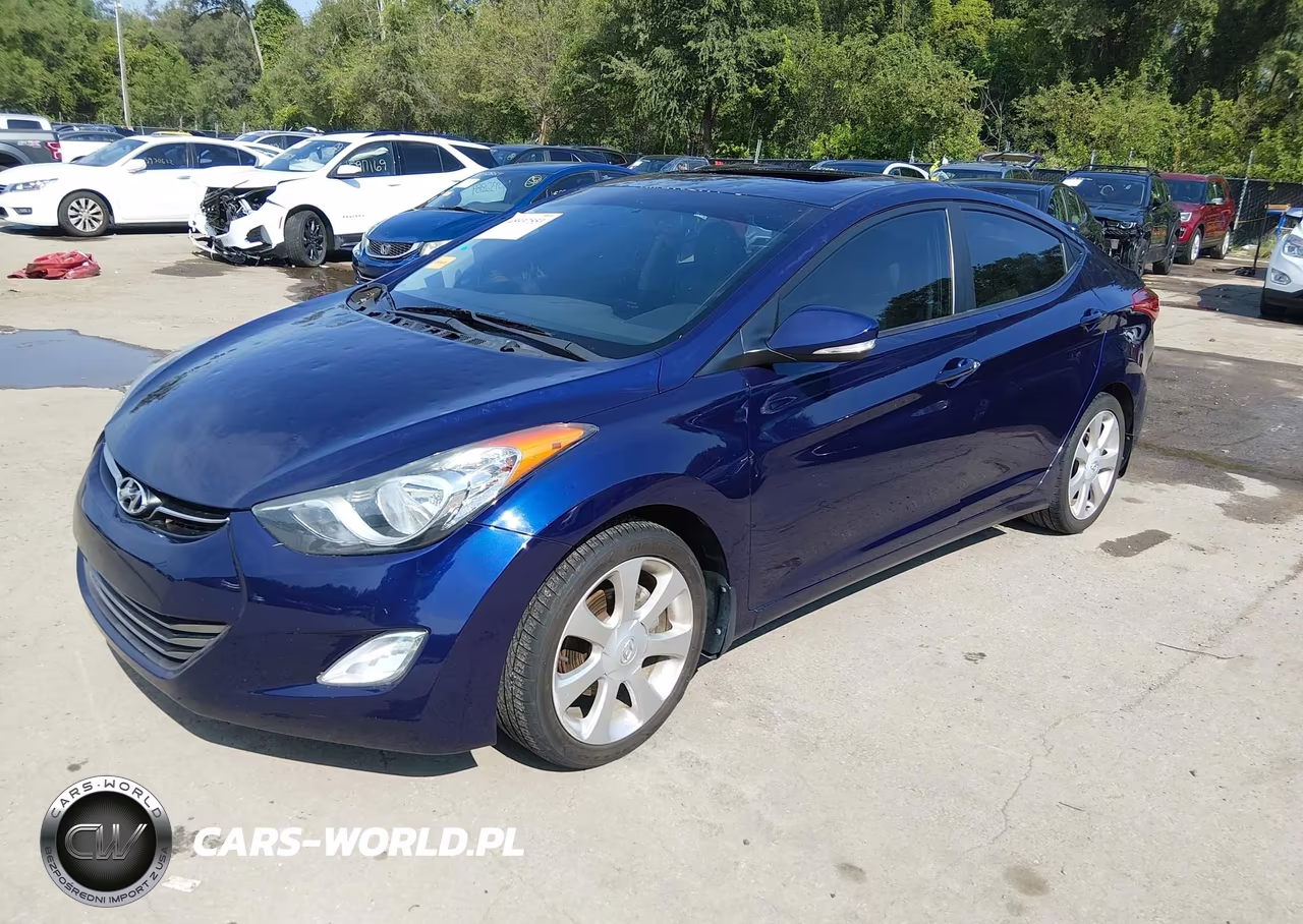2012 Hyundai Elantra Limited VIN:5NPDH4AE3CH149585 - 2