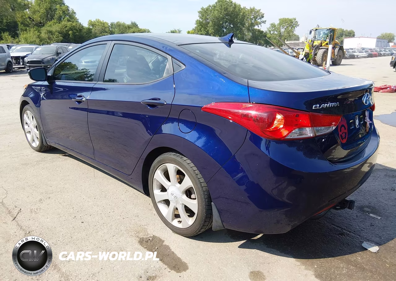 2012 Hyundai Elantra Limited VIN:5NPDH4AE3CH149585 - 3