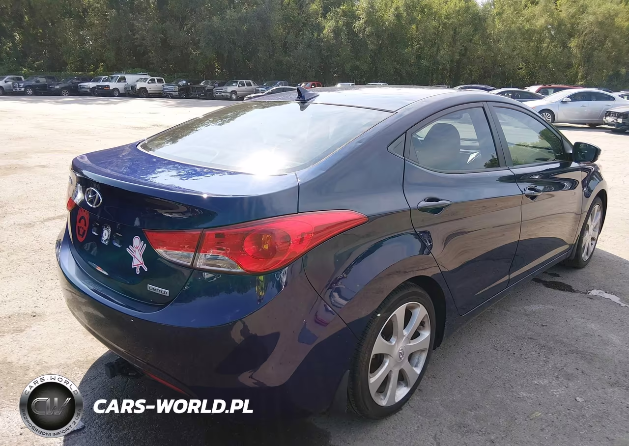 2012 Hyundai Elantra Limited VIN:5NPDH4AE3CH149585 - 4